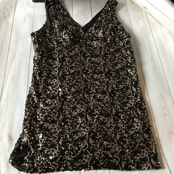 Tadashi Collection Sequin Mini Dress - Picture 1 of 5